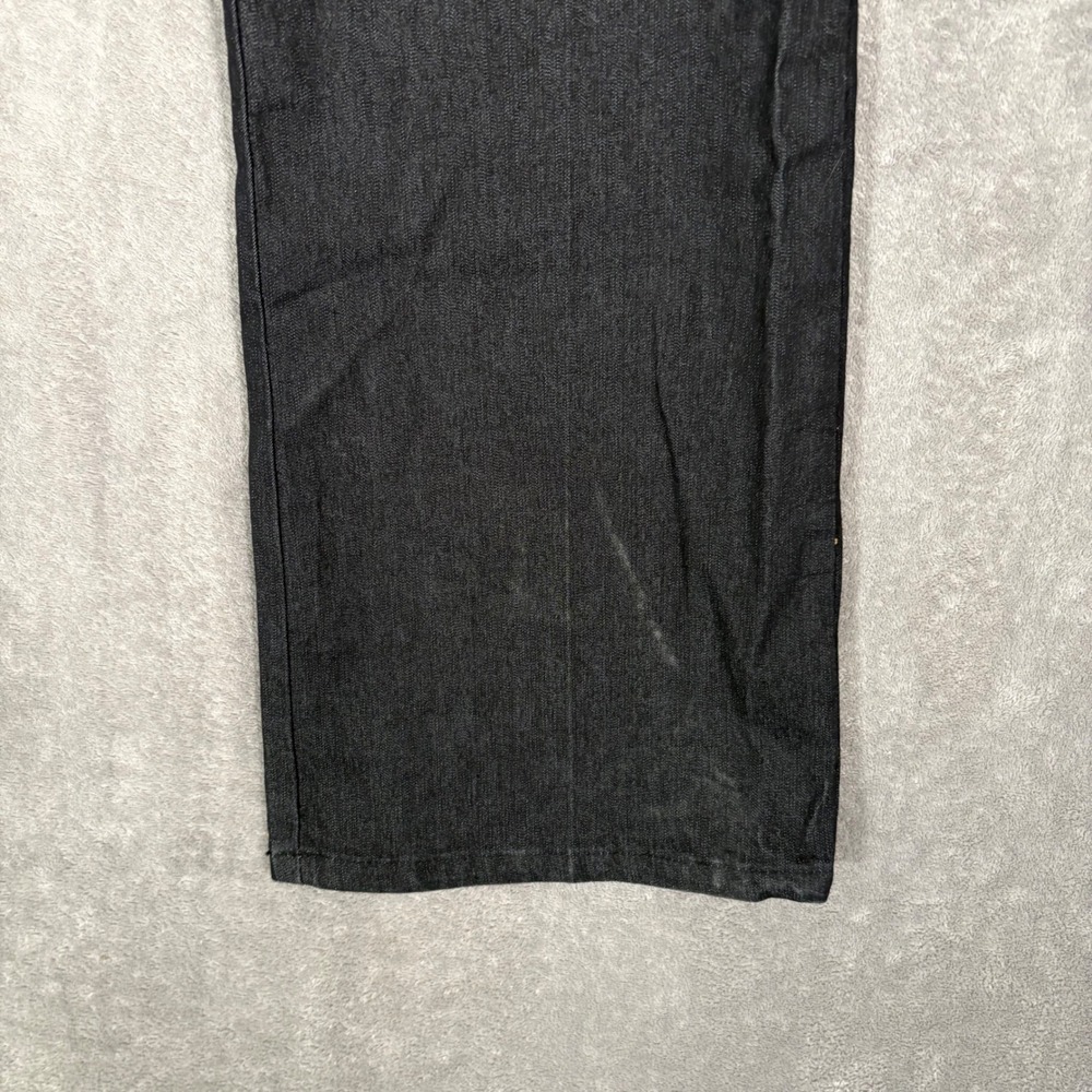Bisou‎ Bisou Michele Bohbot Dark Wash Bootcut Jeans Womens Size 12 Indigo Y2K - Picture 6 of 16